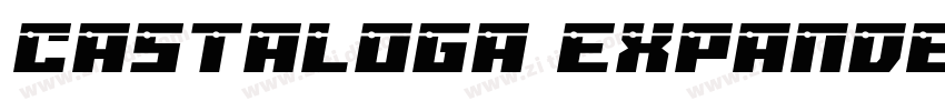 Castaloga Expanded字体转换